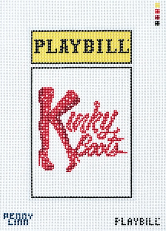 Life-Sized Kinky Boots Playbill