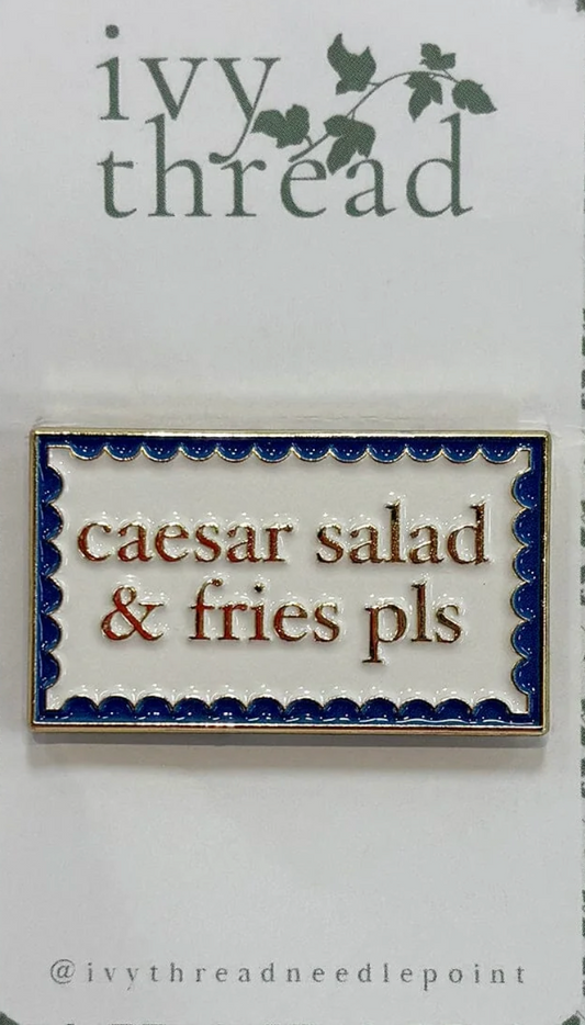 Caesar Salad & Fries Needle Minder