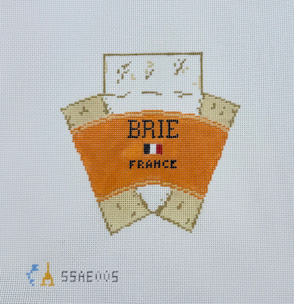 3D Wedge of Brie Cheese