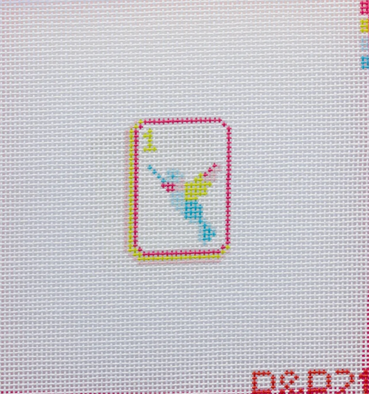 Bam Bird Mahjong Tile Mini