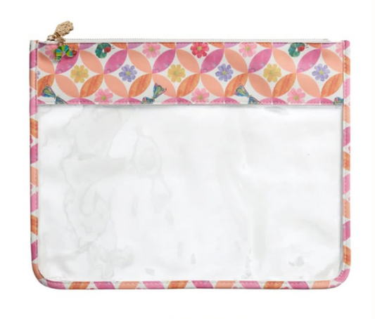 Eric Carle: Circle Leaf Flower & Butterfly Leather Project Bag