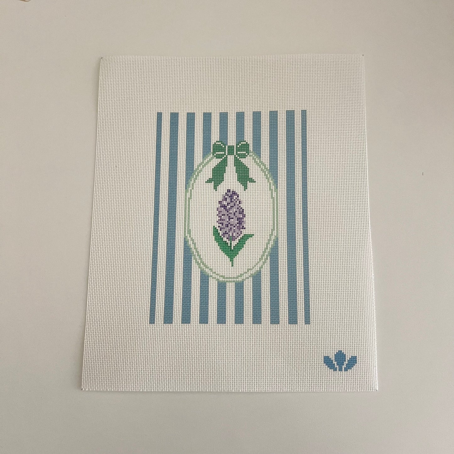 TS - Flower Stripes - Hyacinth