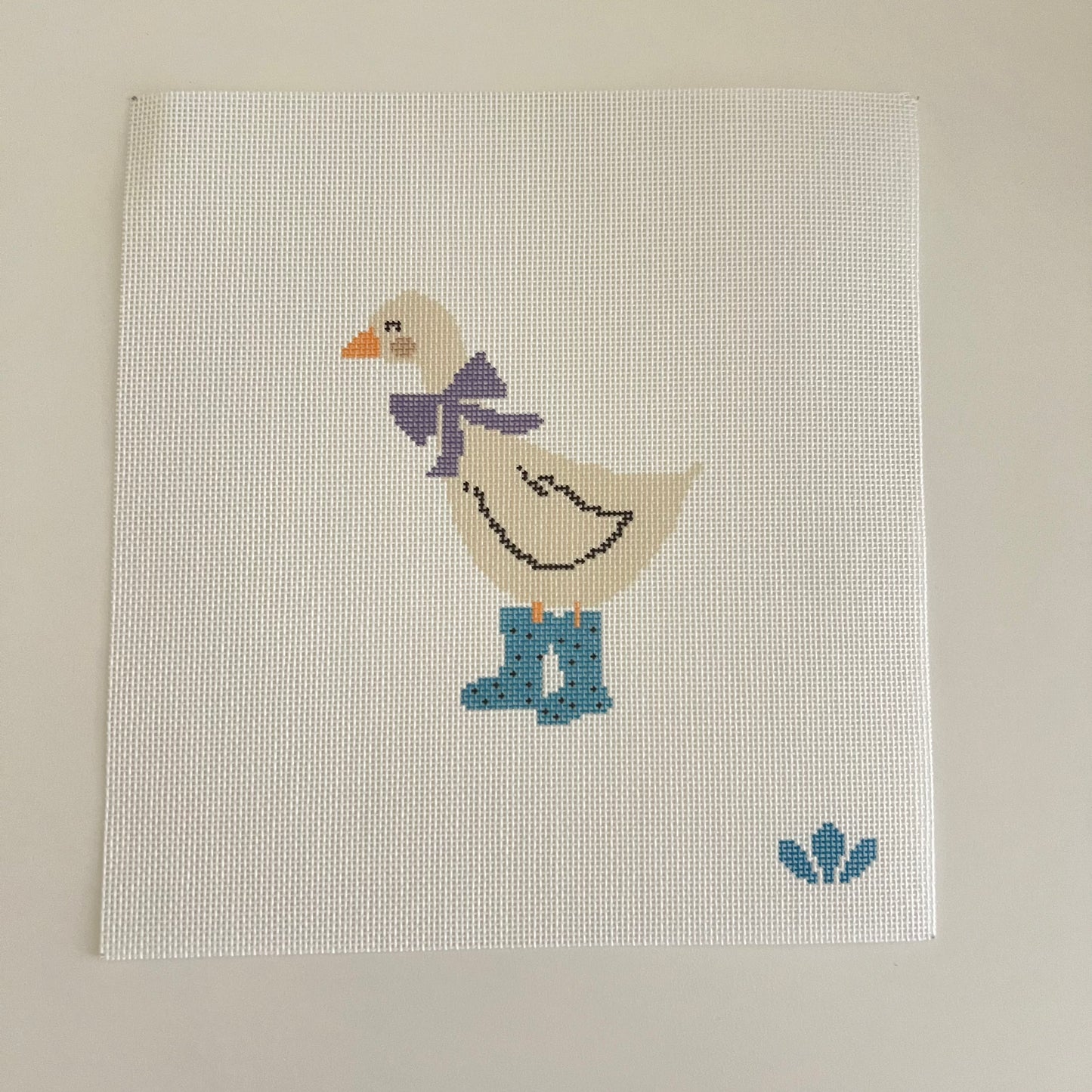 TS - Duck in Boots - Purple and Blue