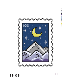Tiff & Tide: Mountain Stamp