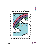 Tiff & Tide: Rainbow Stamp
