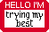 Tiff & Tide: trying my best