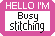 Tiff & Tide: Busy Stitching