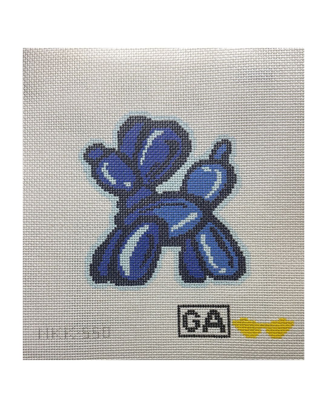 Blue Balloon Dog (13 mesh)