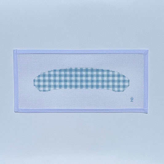 Blue Gingham Baby Hanger