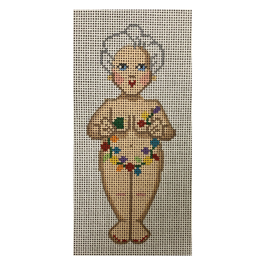 Naked Mrs Claus with Lights