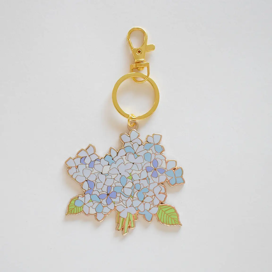Hydrangea Bloom Bag Charm