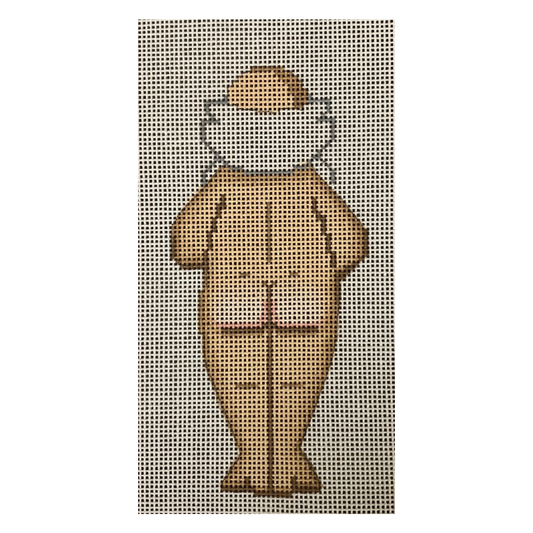 Naked Santa Backside