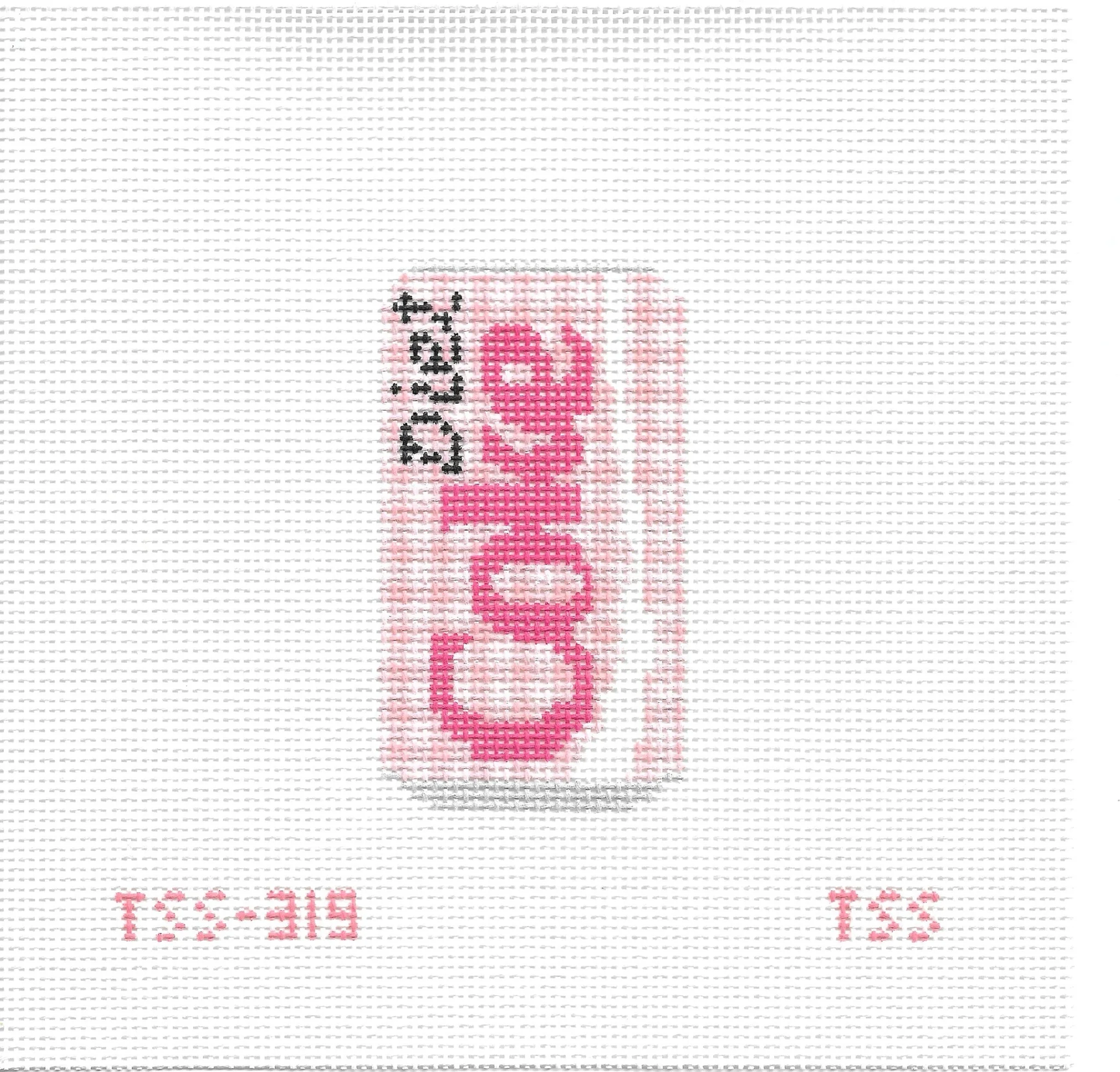 Pink Gingham Diet Coke Can