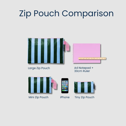 Clear Zip Pouch Bundle