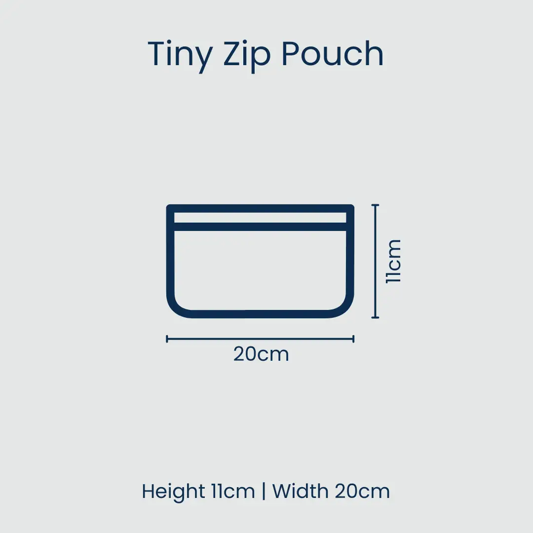 Clear Zip Pouch Bundle