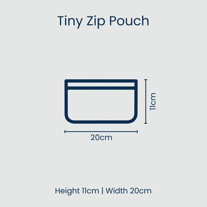 Clear Zip Pouch Bundle