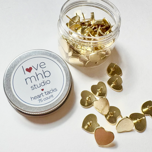 Love MHB Heart Tacks