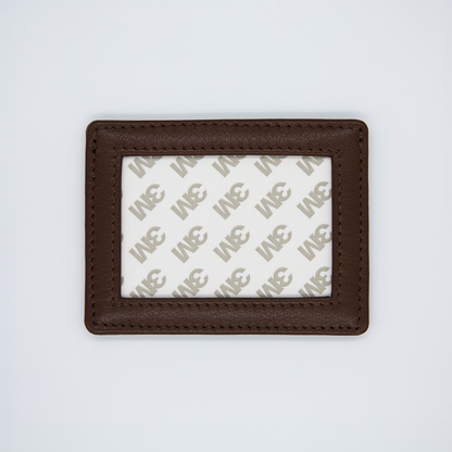 Leather Credit Card Self-Finishing Wallet