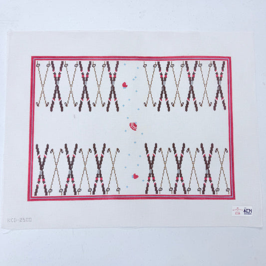 Skiing Backgammon Board