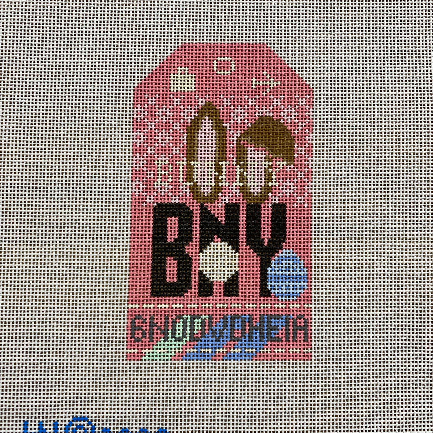 Bunny Vintage Travel Tag