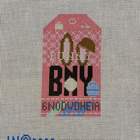 Bunny Vintage Travel Tag