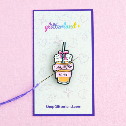 Iced Coffee Girlie Needle Minder
