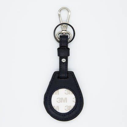 Leather Air Tag Key Fob