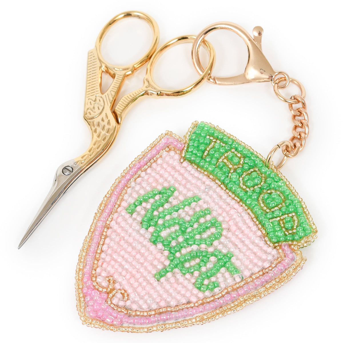 Troop NDLPT Bag Charm (Pink)