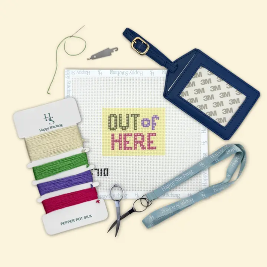 Out of Here Beginner Needlepoint Kit