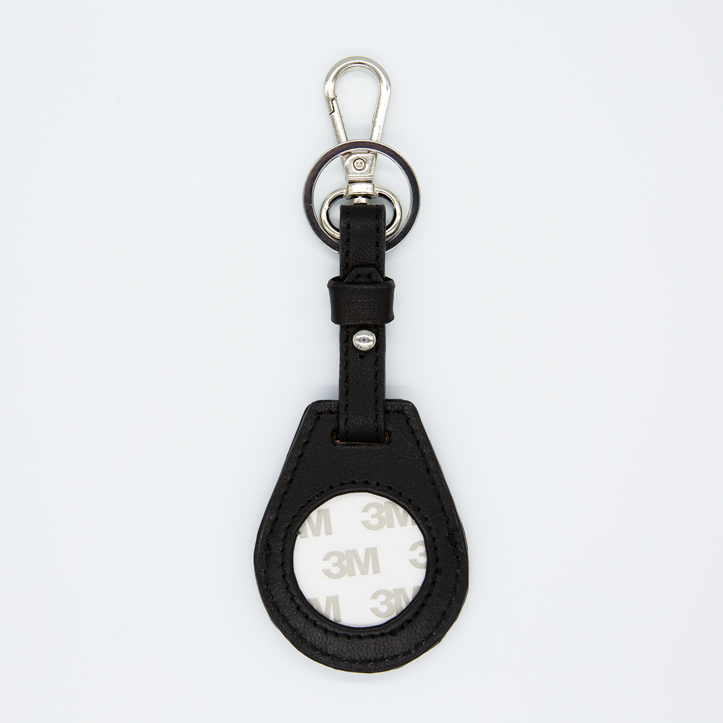 Leather Air Tag Key Fob