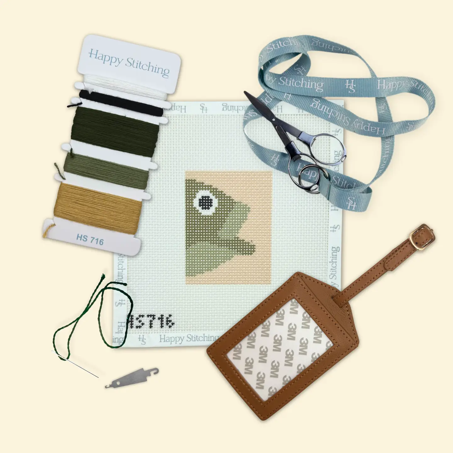 Gone Stitchin' Beginner Needlepoint Kit