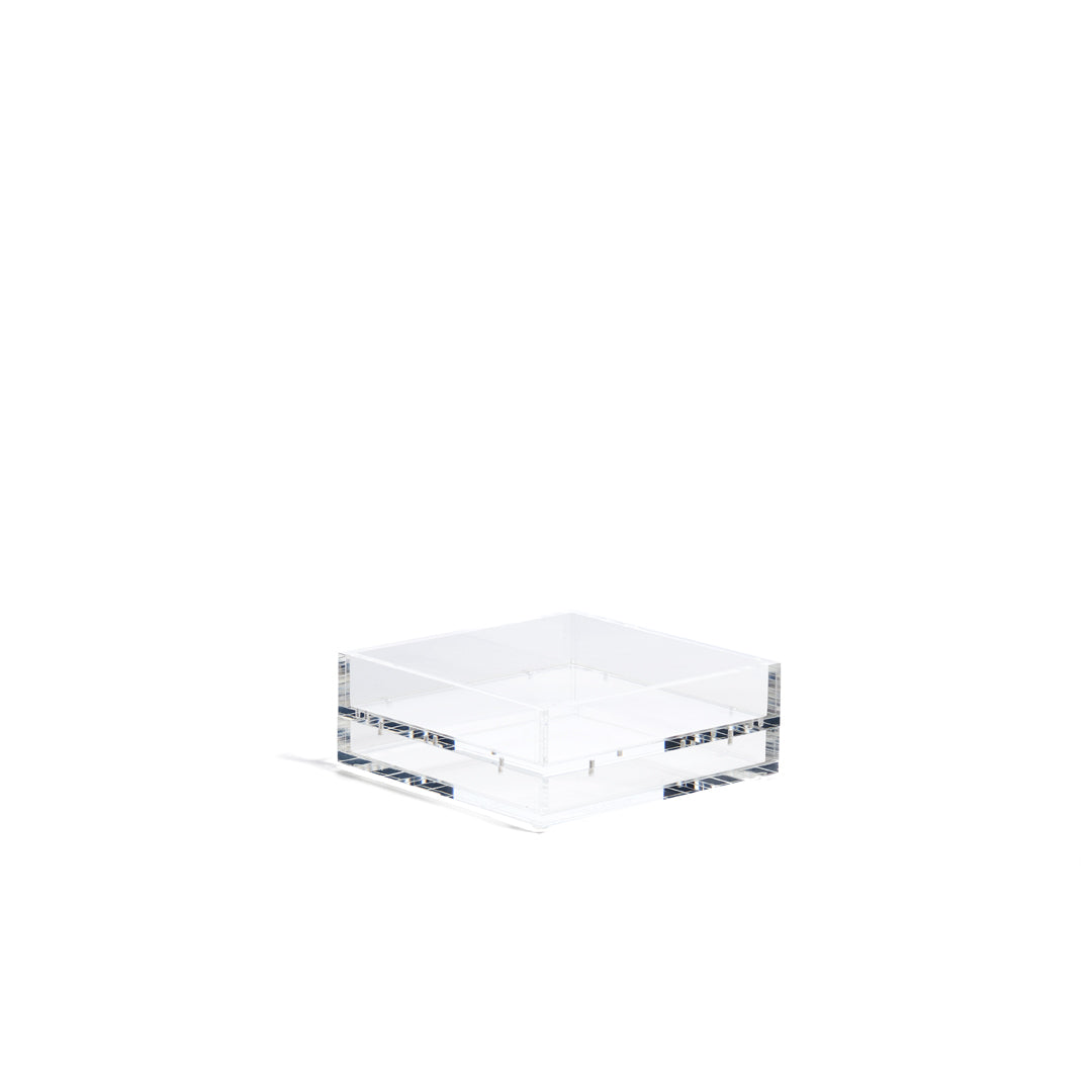 4" Square Acrylic Tray