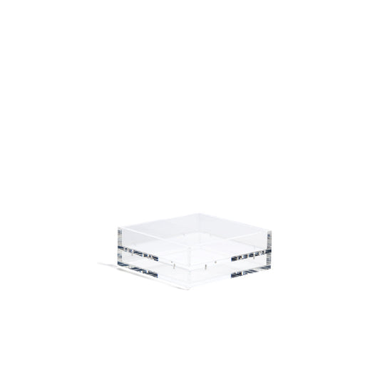 4" Square Acrylic Tray
