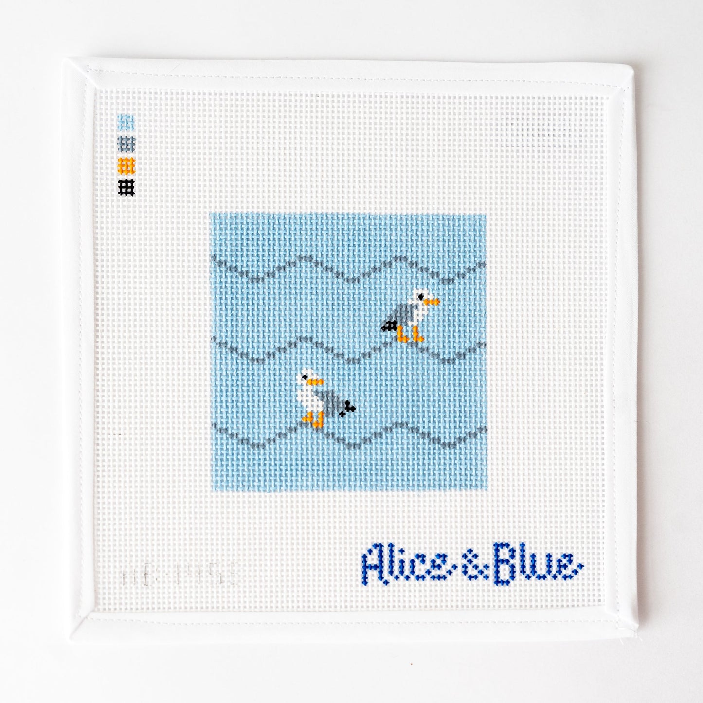 Single Seagull Coaster (light blue)