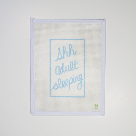 Shh... Adult Sleeping Door Hanger
