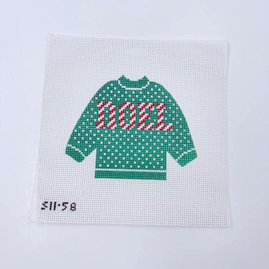 Candy Cane Noel Pullover