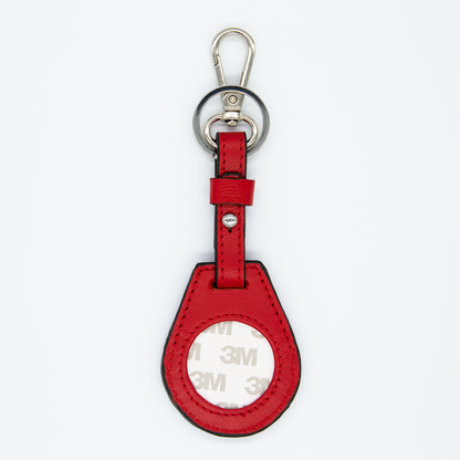 Leather Air Tag Key Fob